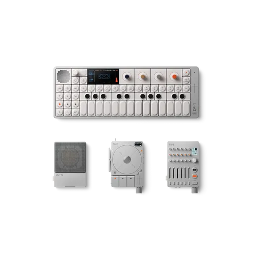 teenage engineering OP-1 field portable synthesizer, sampler and drum  machine with built-in speaker, microphone, effects and vocoder