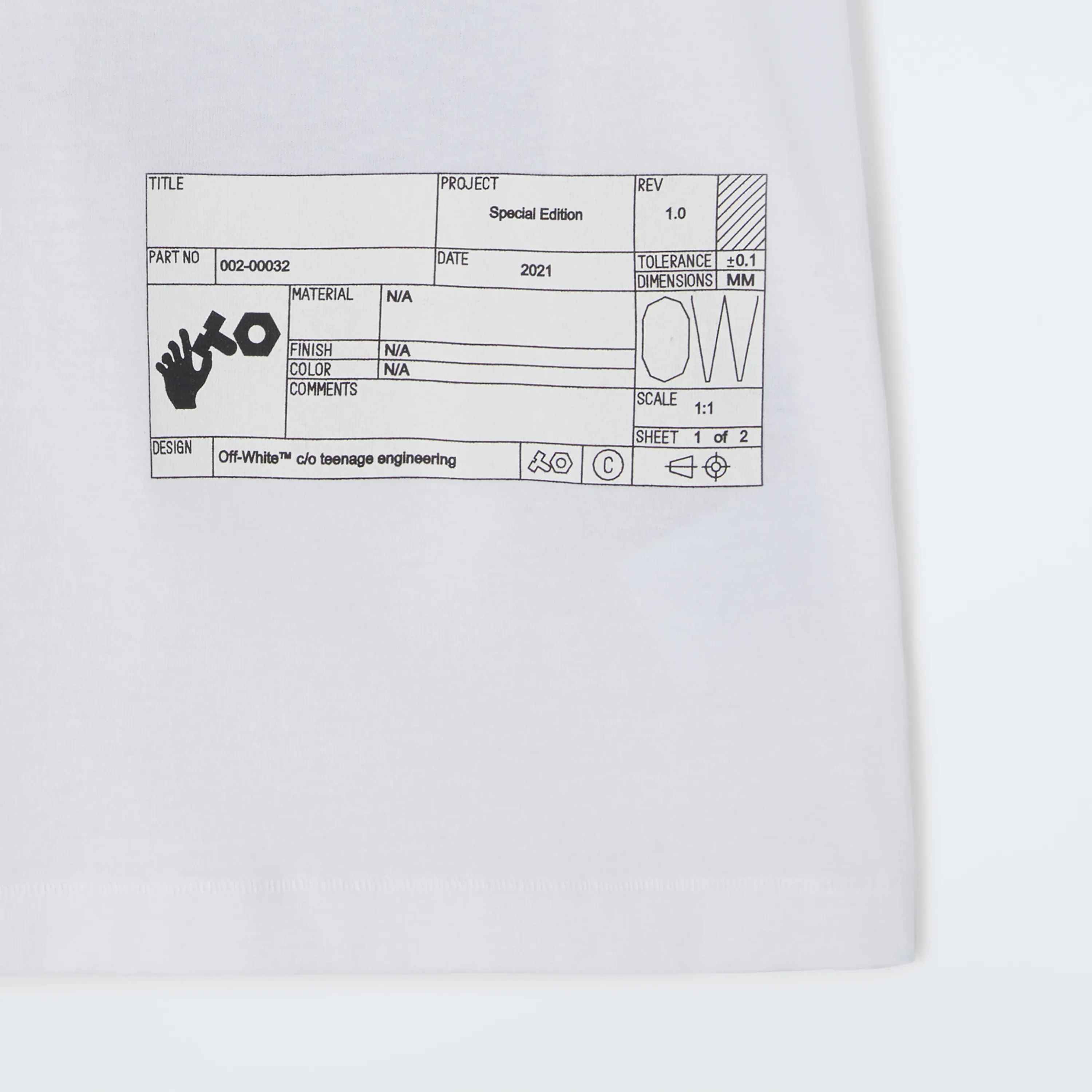 Off-White™ t-shirt - teenage engineering