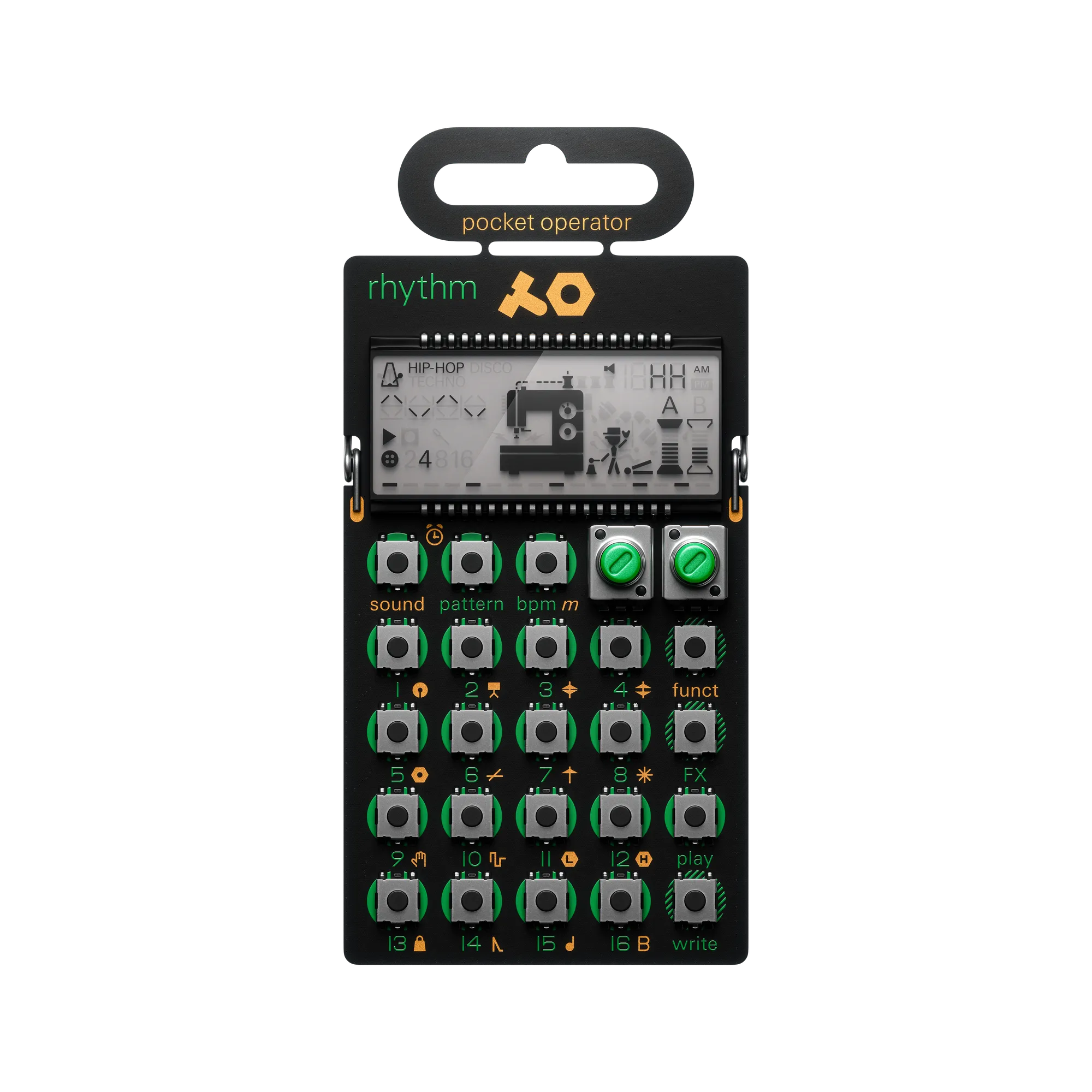 Teenage Engineering PO 12 Rhythm Pocket Operator - Walmart.com