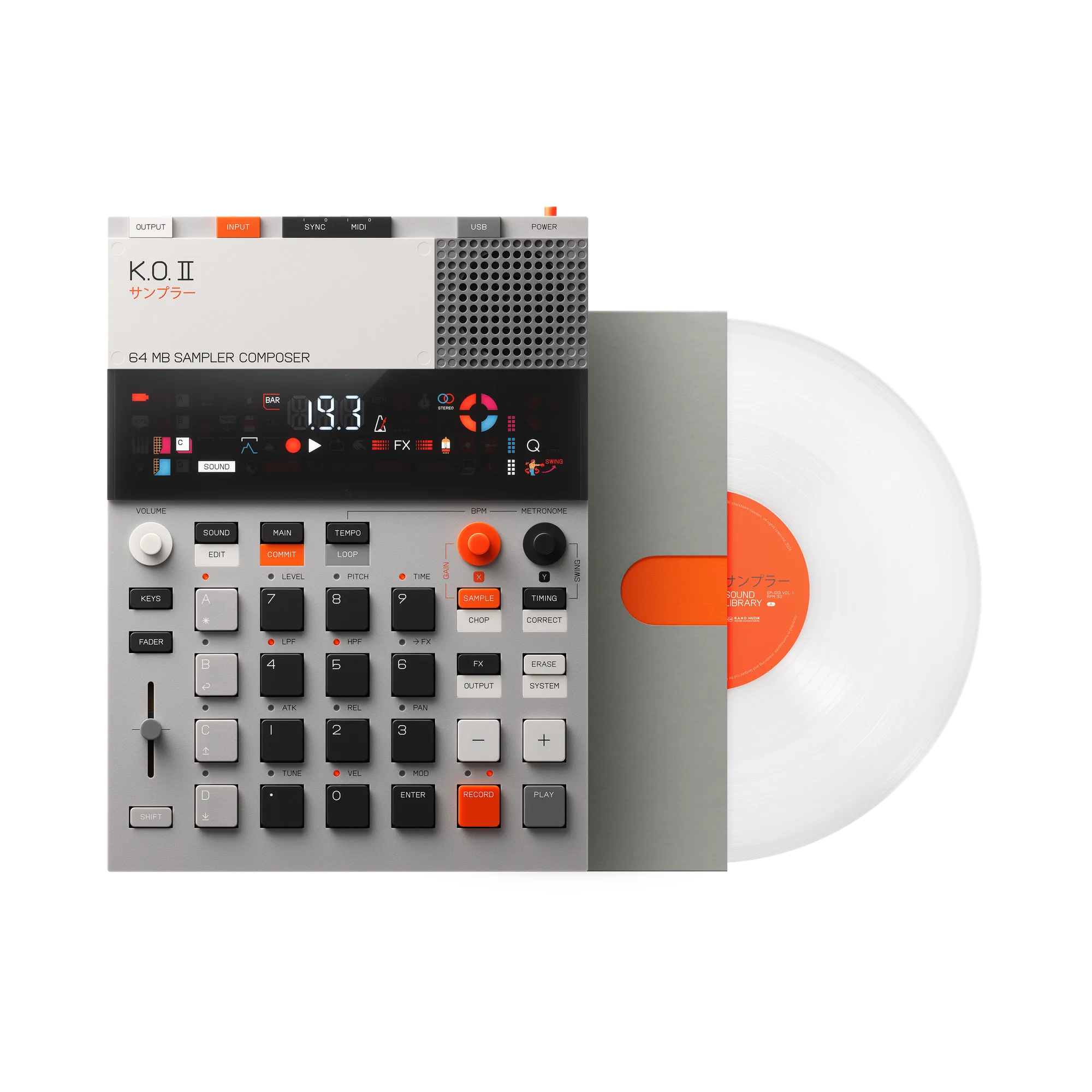 TEENAGE ENGINEERING EP-133 K.O. II 新品 buy EP–133 K.O. II - teenage engineering