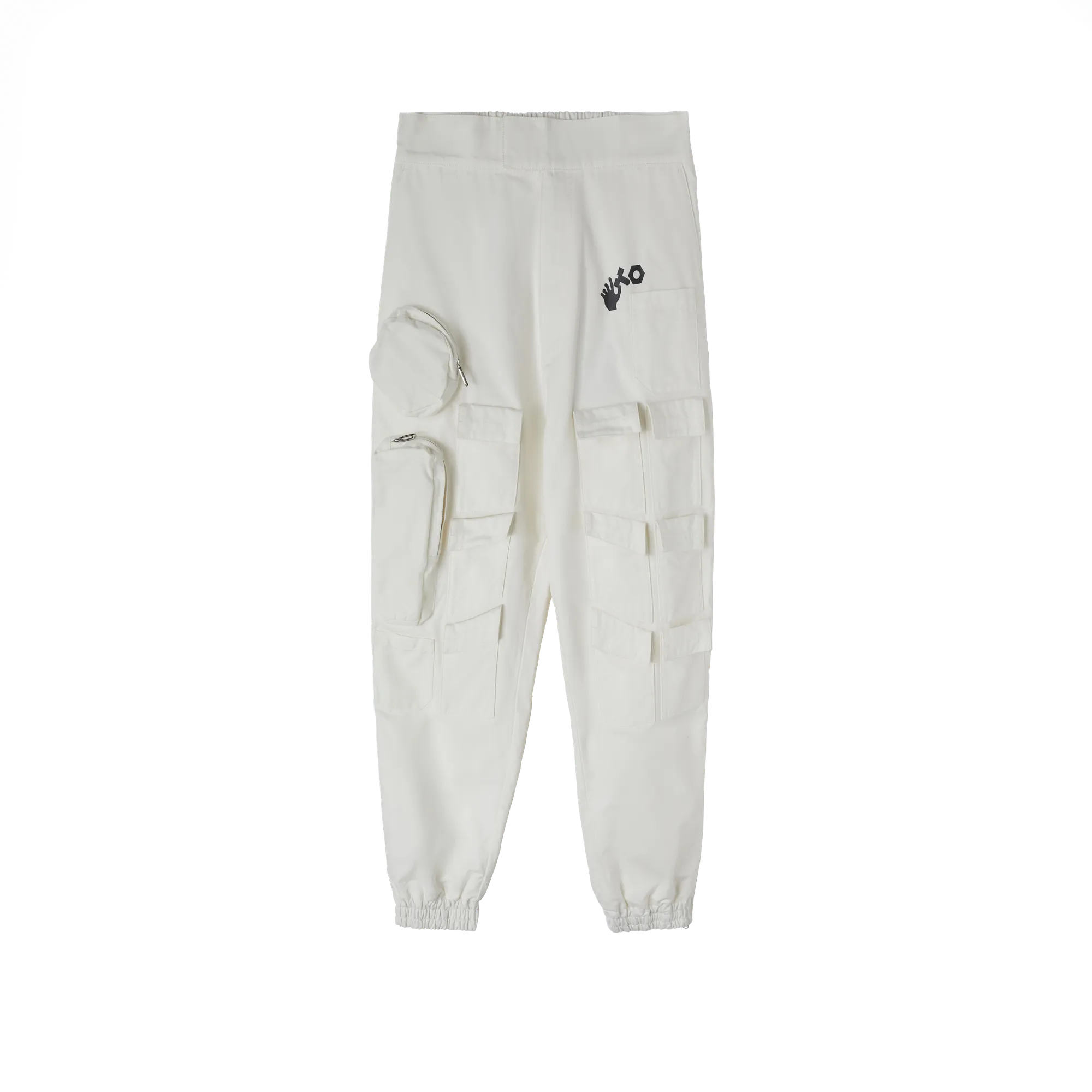 graffiti pants(unisex)/white | KNUTH MARF