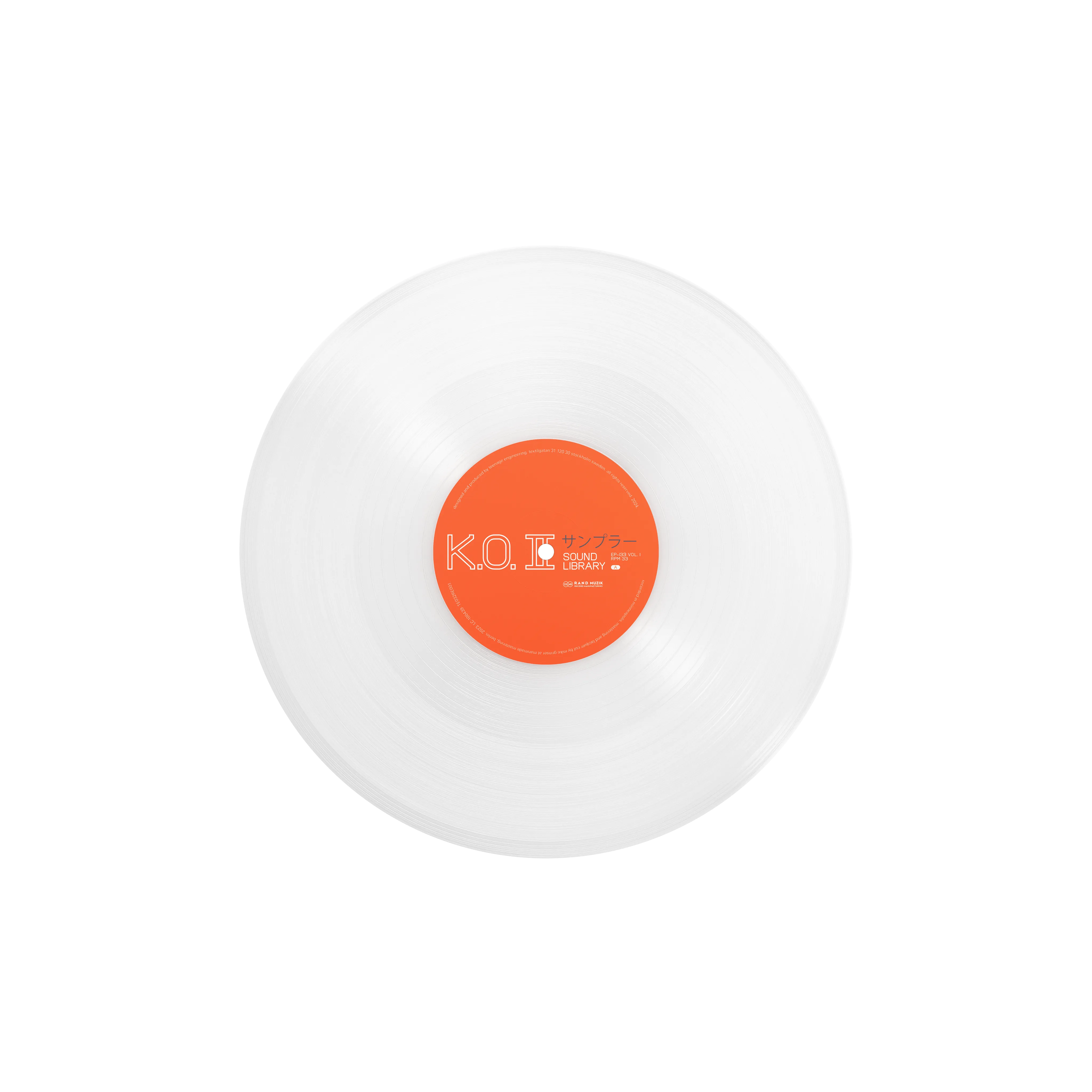 EP–133 K.O. II vinyl - teenage engineering