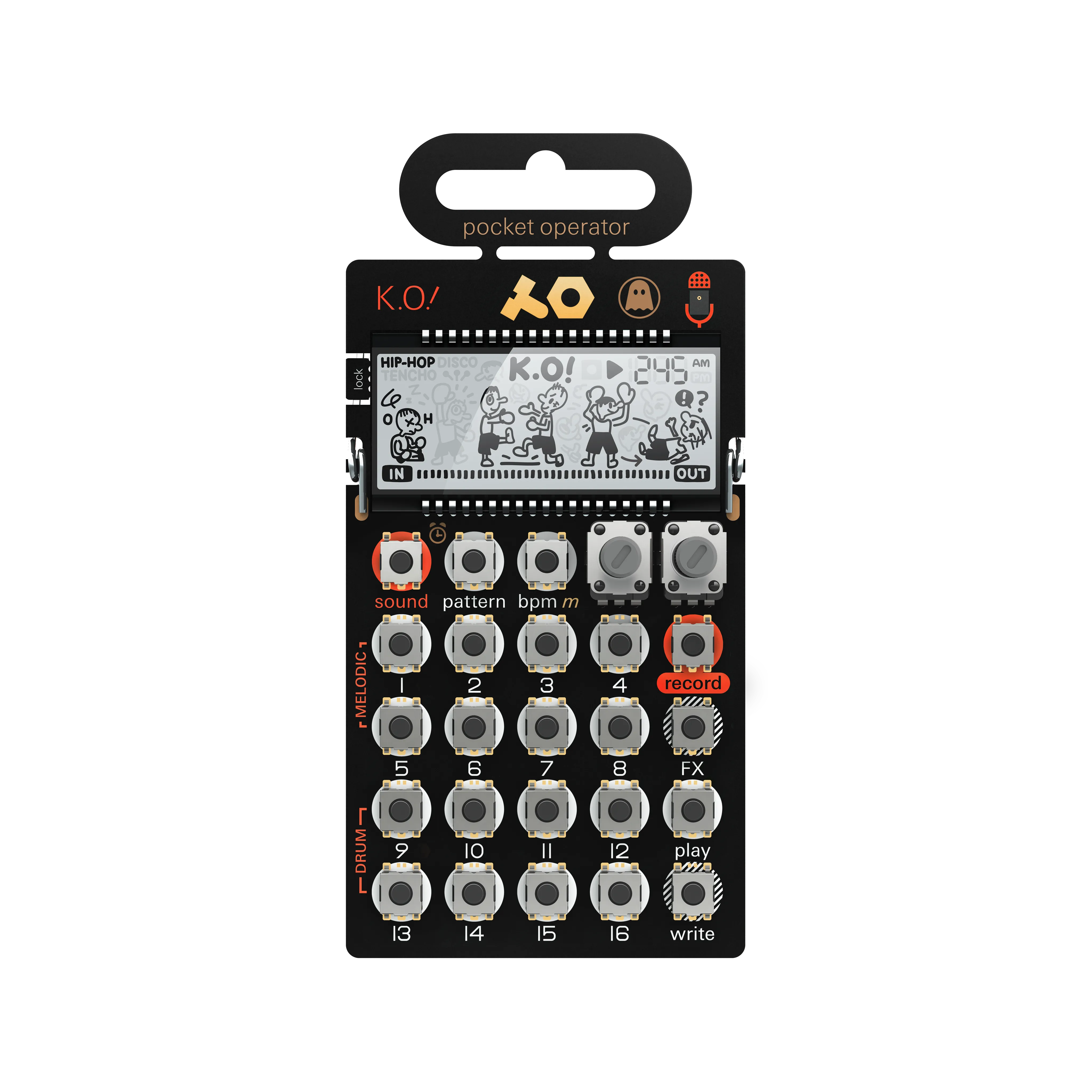 PO-33 ghostly - teenage engineering