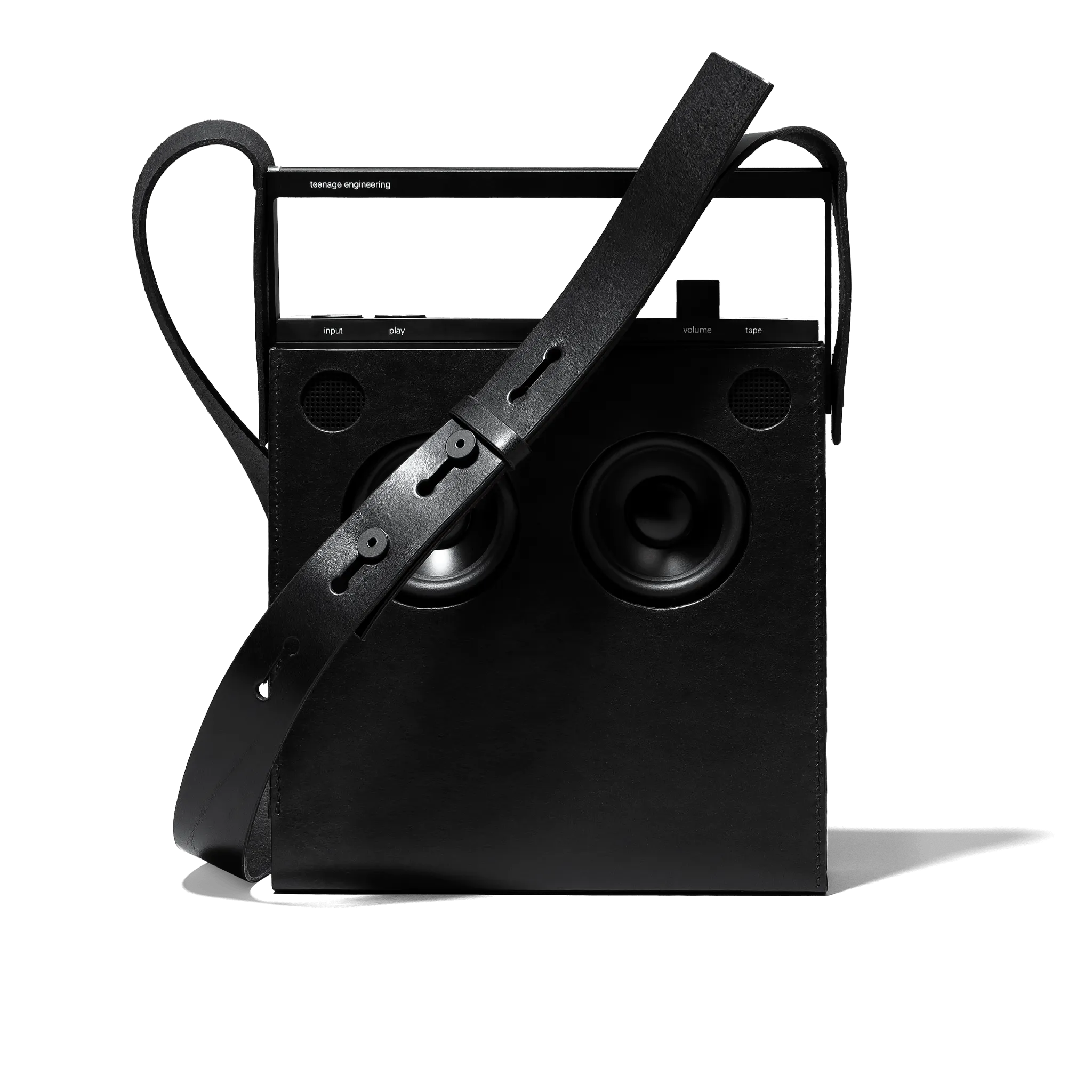 OB–4 leather bag & strap