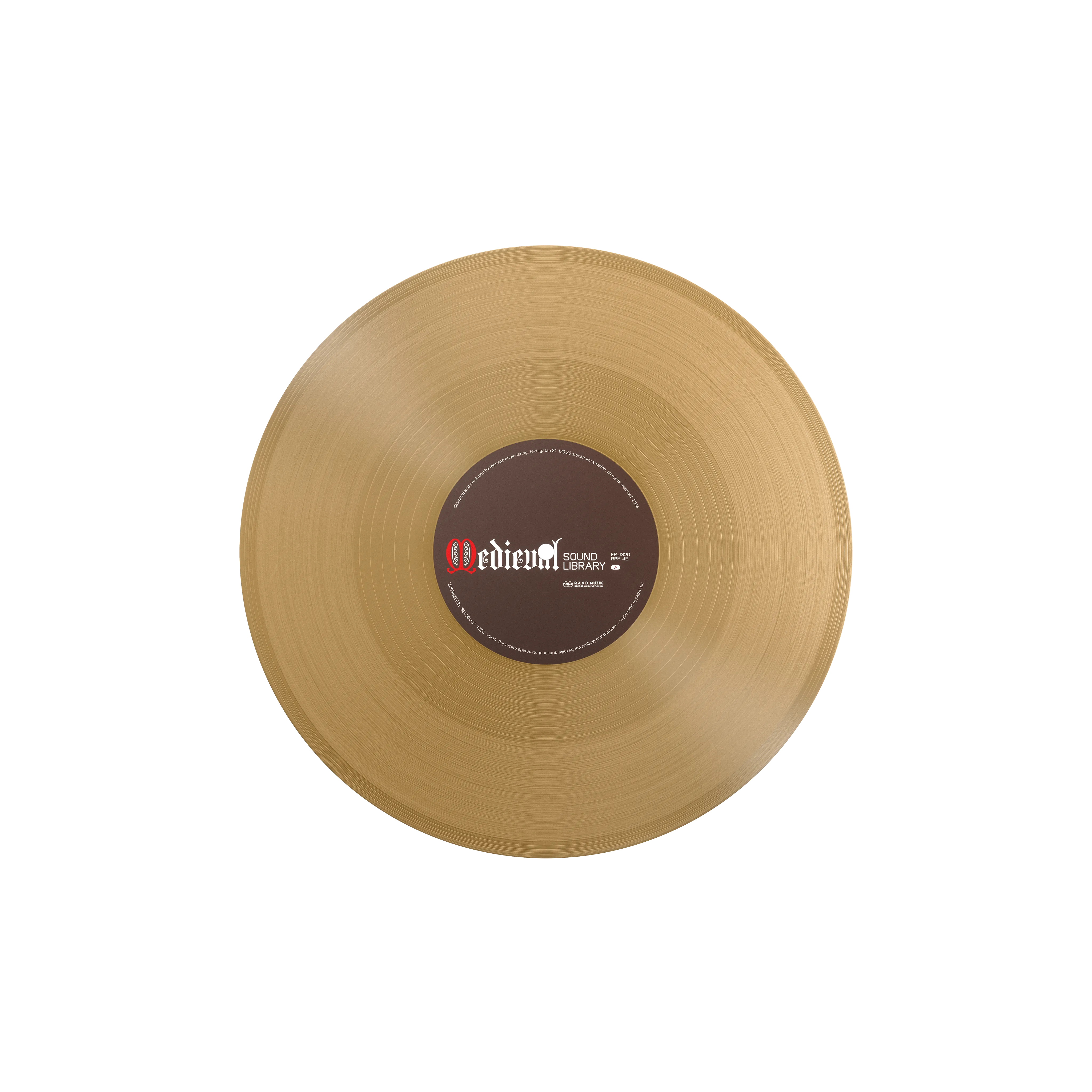 EP–1320 medieval vinyl - teenage engineering
