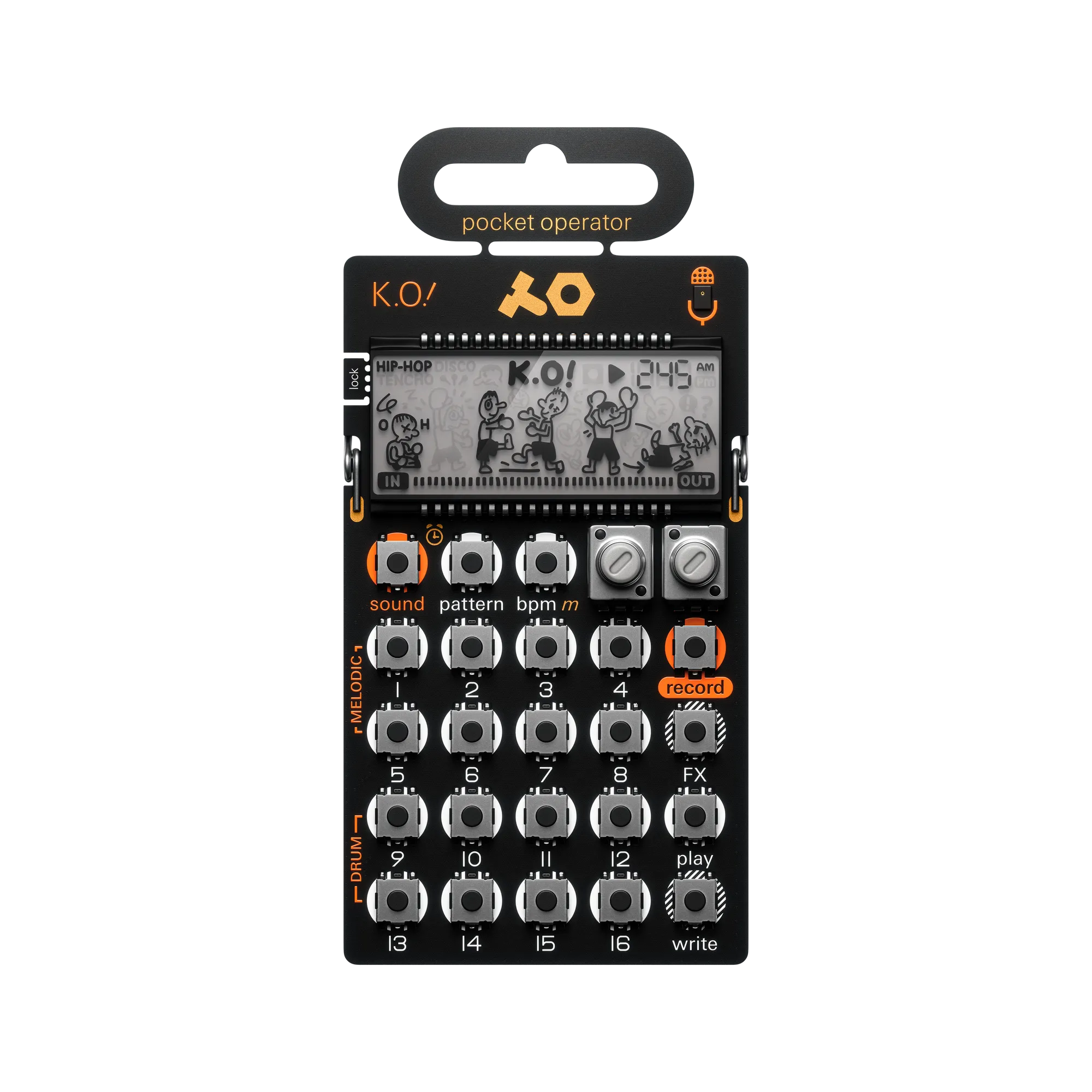 【美品・ほぼ未使用】PO-33 Pocket Operator K.O! a0098c9afcfec793aea0bea39d6bc9