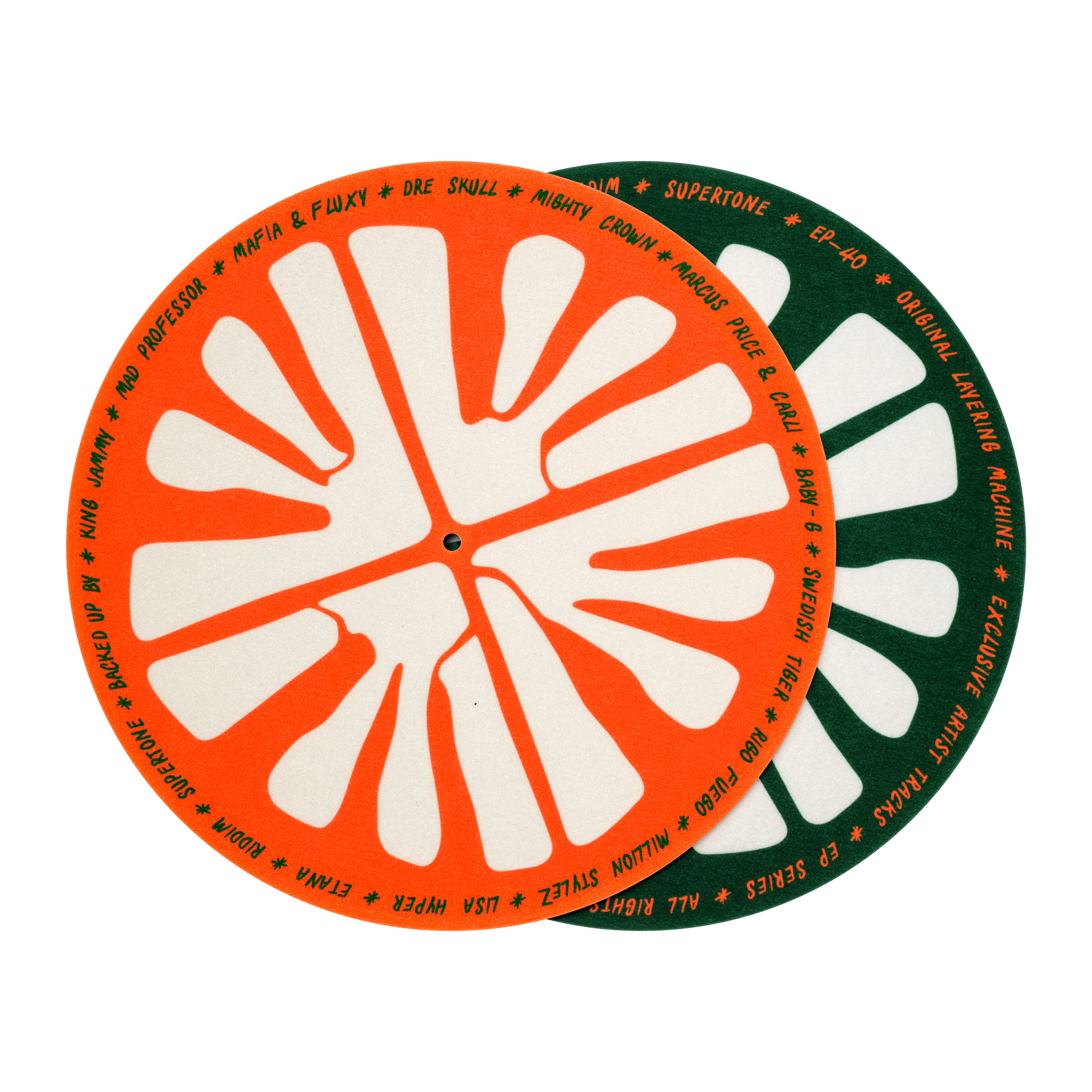 riddim n' ting 2-pack slip mats